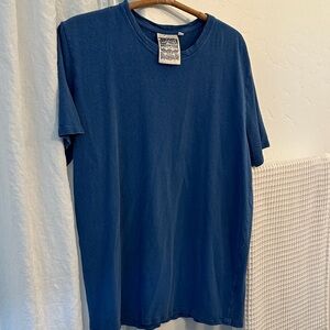Jungmaven Indigo Blue Short Sleeve Crew Tee